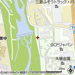 神奈川県厚木市金田6周辺の地図