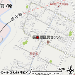 長野県飯田市長野原194周辺の地図