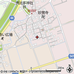 滋賀県長浜市高月町東柳野660周辺の地図