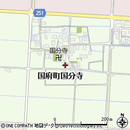 鳥取県鳥取市国府町国分寺57周辺の地図