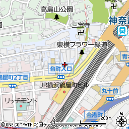 イマス西原横浜ビル周辺の地図