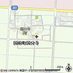 鳥取県鳥取市国府町国分寺59周辺の地図