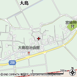 鳥取県東伯郡北栄町大島759周辺の地図