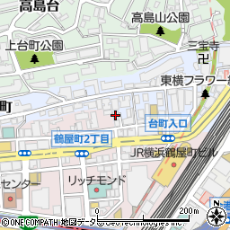 ＬａＬｕｃｅ横濱周辺の地図