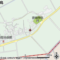 鳥取県東伯郡北栄町大島695周辺の地図