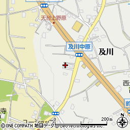 神奈川県厚木市及川1104周辺の地図