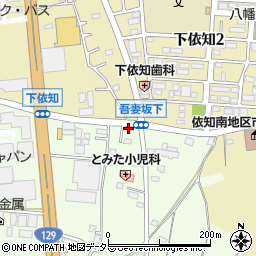 神奈川県厚木市金田581-6周辺の地図