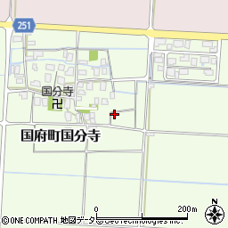 鳥取県鳥取市国府町国分寺64周辺の地図