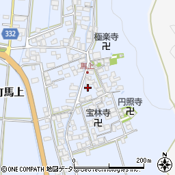 滋賀県長浜市高月町馬上1200周辺の地図