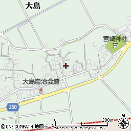 鳥取県東伯郡北栄町大島719周辺の地図