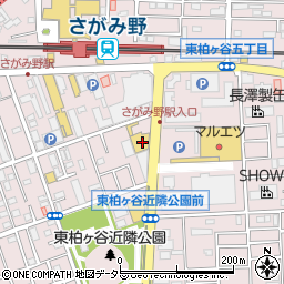 ウエインズトヨタ神奈川さがみ野店周辺の地図