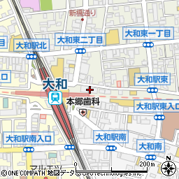 横浜銀行大和支店 ＡＴＭ周辺の地図