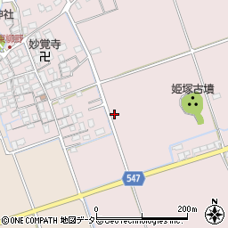 滋賀県長浜市高月町東柳野1460-3周辺の地図