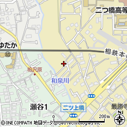 神奈川県横浜市瀬谷区二ツ橋町402-4周辺の地図