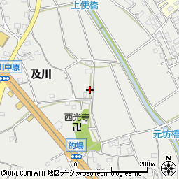 神奈川県厚木市及川1072周辺の地図