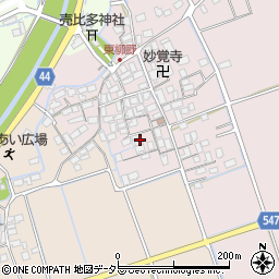 滋賀県長浜市高月町東柳野661周辺の地図