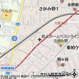 ステップさがみ野スクール周辺の地図