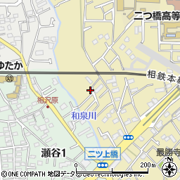 神奈川県横浜市瀬谷区二ツ橋町402-3周辺の地図