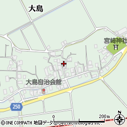 鳥取県東伯郡北栄町大島717周辺の地図