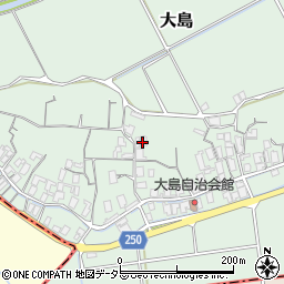 鳥取県東伯郡北栄町大島790周辺の地図