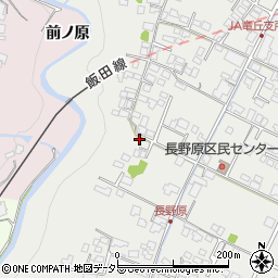 長野県飯田市長野原208周辺の地図