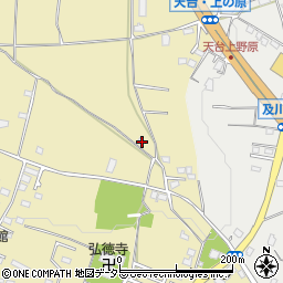 神奈川県厚木市飯山654周辺の地図