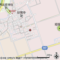 滋賀県長浜市高月町東柳野632-2周辺の地図