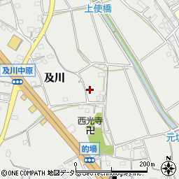 神奈川県厚木市及川1071-1周辺の地図