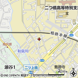 神奈川県横浜市瀬谷区二ツ橋町437周辺の地図