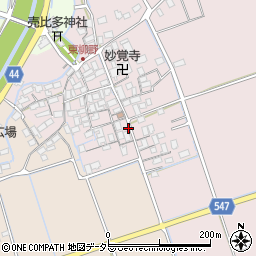 滋賀県長浜市高月町東柳野665周辺の地図