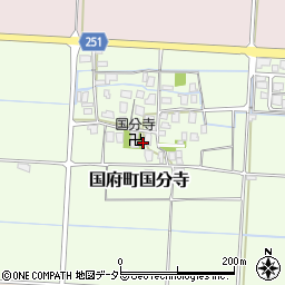 鳥取県鳥取市国府町国分寺50周辺の地図