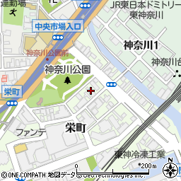 スカイブルーレジデンス横浜周辺の地図