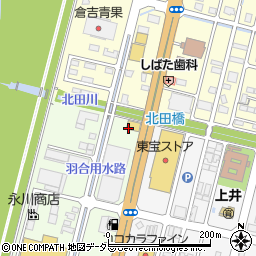 かっぱ寿司 倉吉店周辺の地図