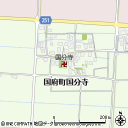 鳥取県鳥取市国府町国分寺31周辺の地図