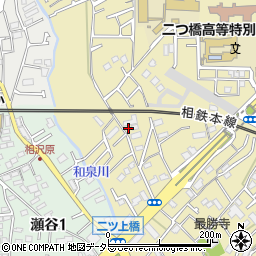 神奈川県横浜市瀬谷区二ツ橋町436-4周辺の地図
