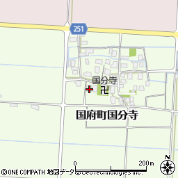 鳥取県鳥取市国府町国分寺29周辺の地図