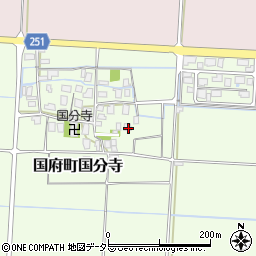 鳥取県鳥取市国府町国分寺53周辺の地図