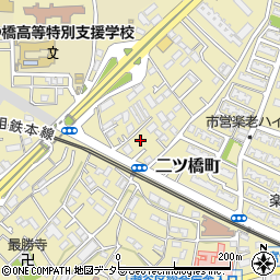 神奈川県横浜市瀬谷区二ツ橋町540-24周辺の地図
