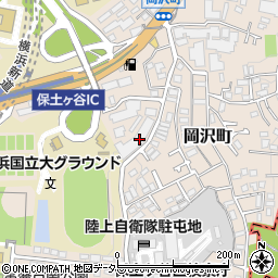 神奈川県横浜市保土ケ谷区岡沢町286-1周辺の地図