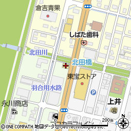 かっぱ寿司倉吉店周辺の地図