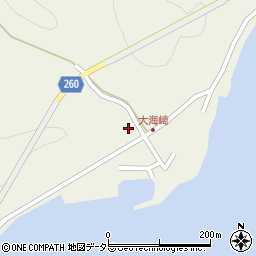 島根県松江市大海崎町159周辺の地図