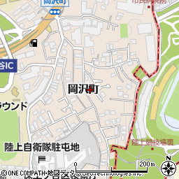 神奈川県横浜市保土ケ谷区岡沢町30周辺の地図