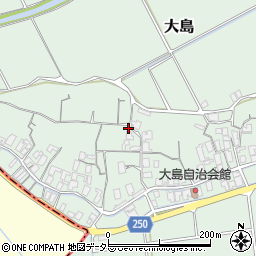 鳥取県東伯郡北栄町大島792周辺の地図