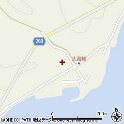 島根県松江市大海崎町161周辺の地図