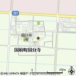 鳥取県鳥取市国府町国分寺52周辺の地図