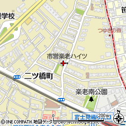 神奈川県横浜市瀬谷区二ツ橋町248周辺の地図