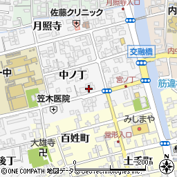 島根県松江市外中原町中ノ丁58-4周辺の地図