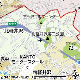 北軽井沢会館周辺の地図