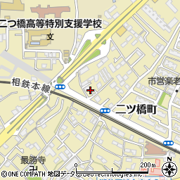 神奈川県横浜市瀬谷区二ツ橋町538-31周辺の地図