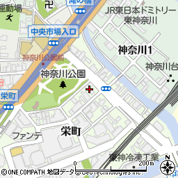 ルピナス横濱ポートサイド周辺の地図